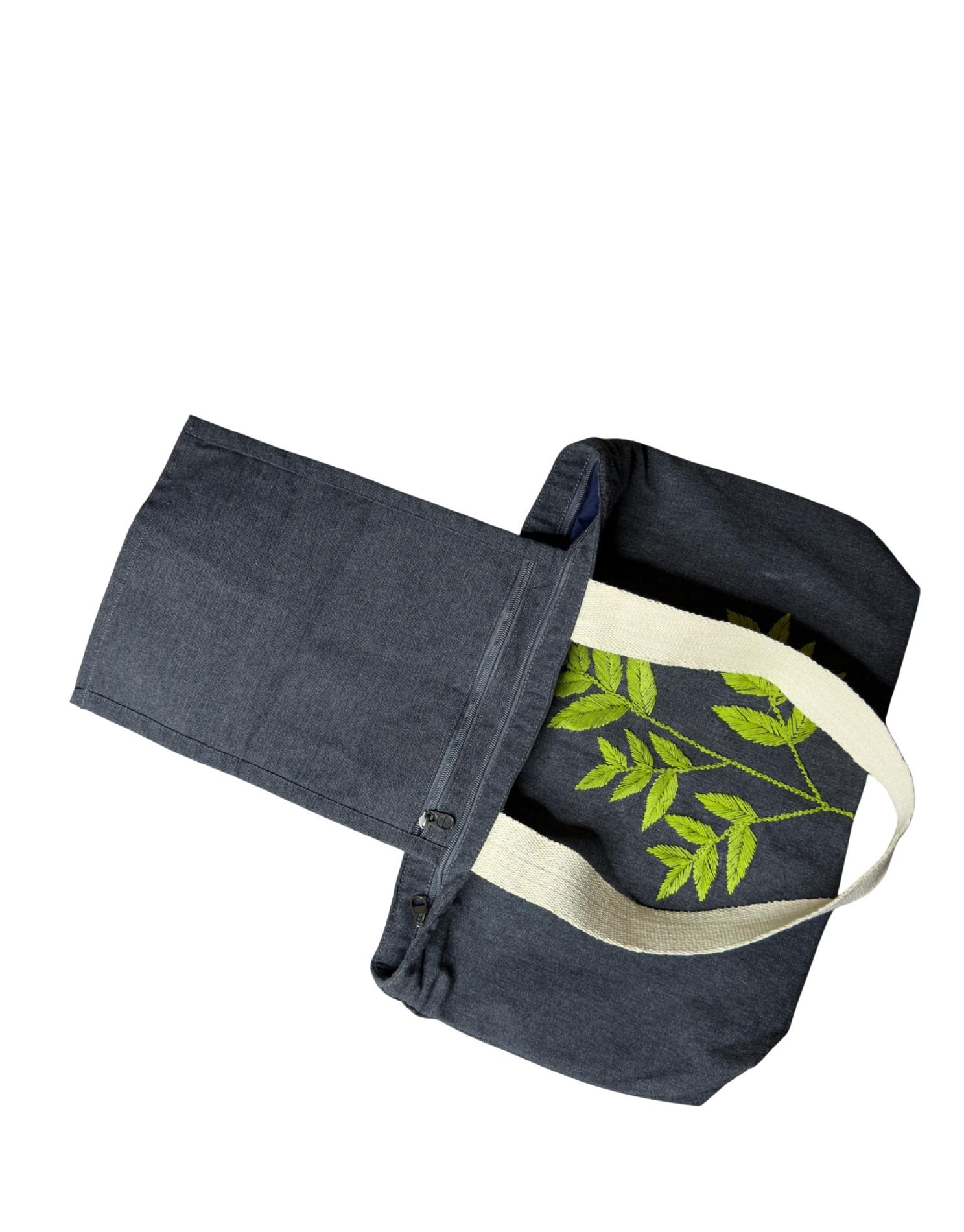 Kinank Green Echo Tote Bag - Image 3