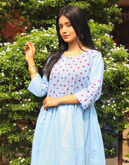 Kinank Embroidered Frock Collection