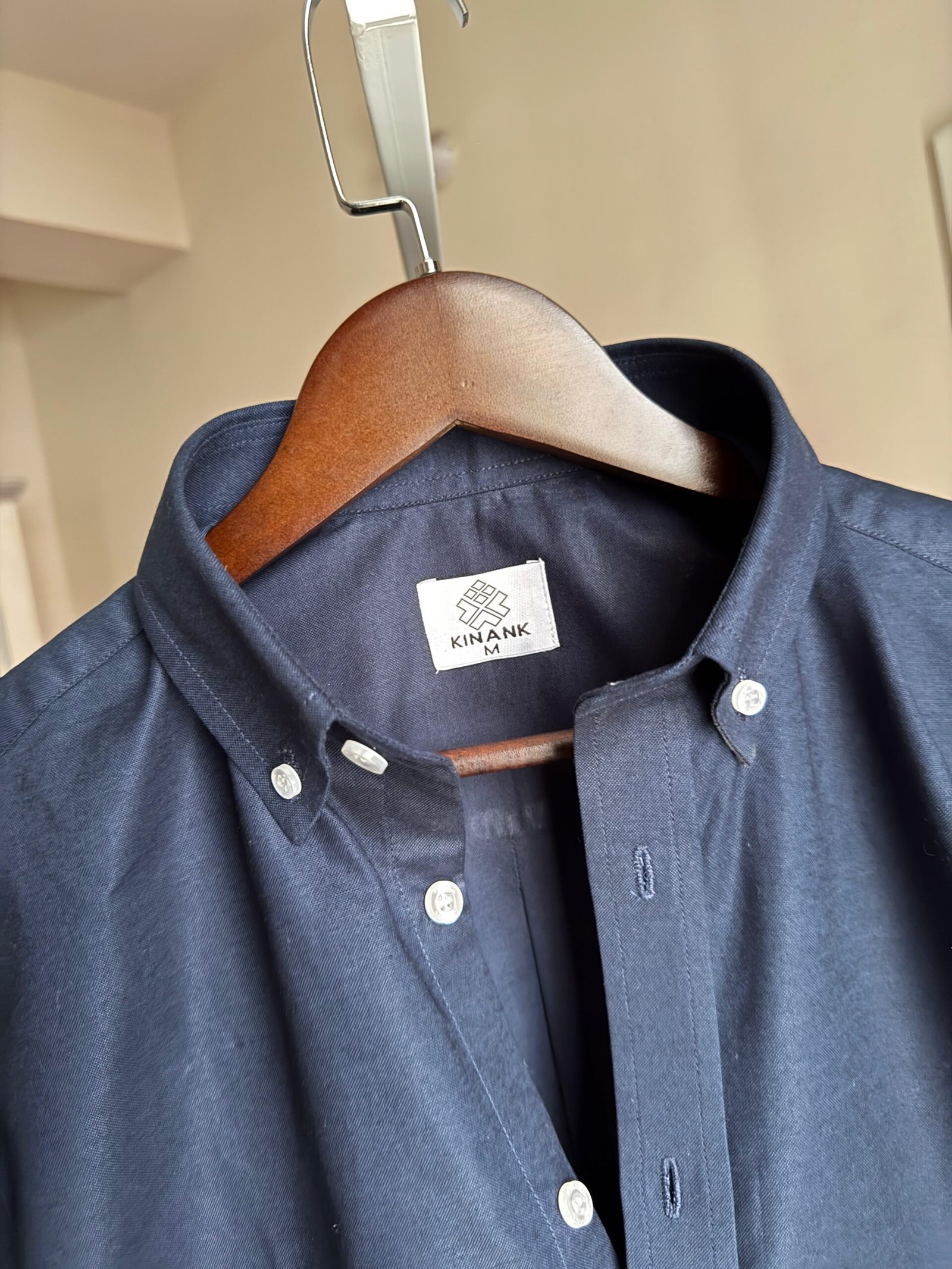 Premium Blue Oxford Cotton Shirts - Image 6